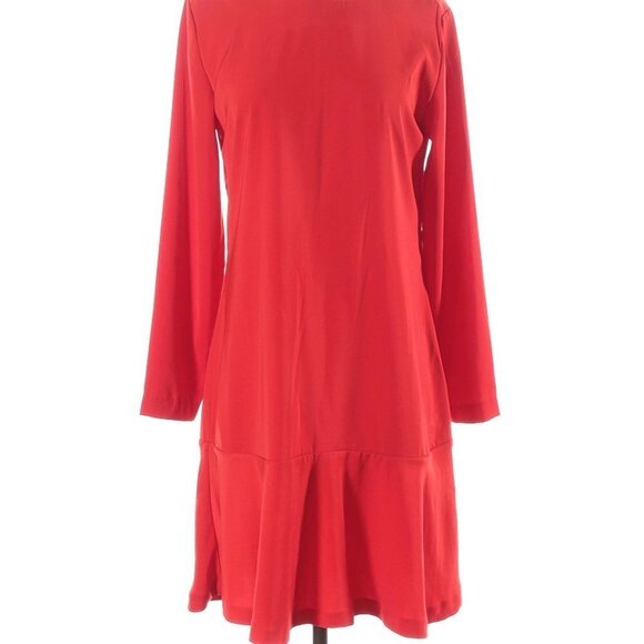 Karen by Simonsen Drop Waist Red Dress 36 EU 4 US - Picture 2 of 3